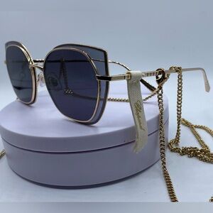 New! 👑CHOPARD ICE CUBE Sunglasses SCHF74 300F, Authentic